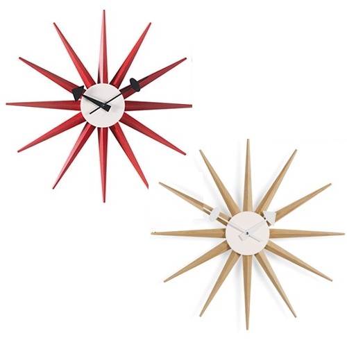 NELSON SUNBURST CLOCK